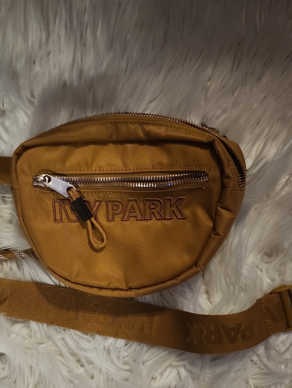 IVY PARK Adidas Mustard Yellow Waist Bag